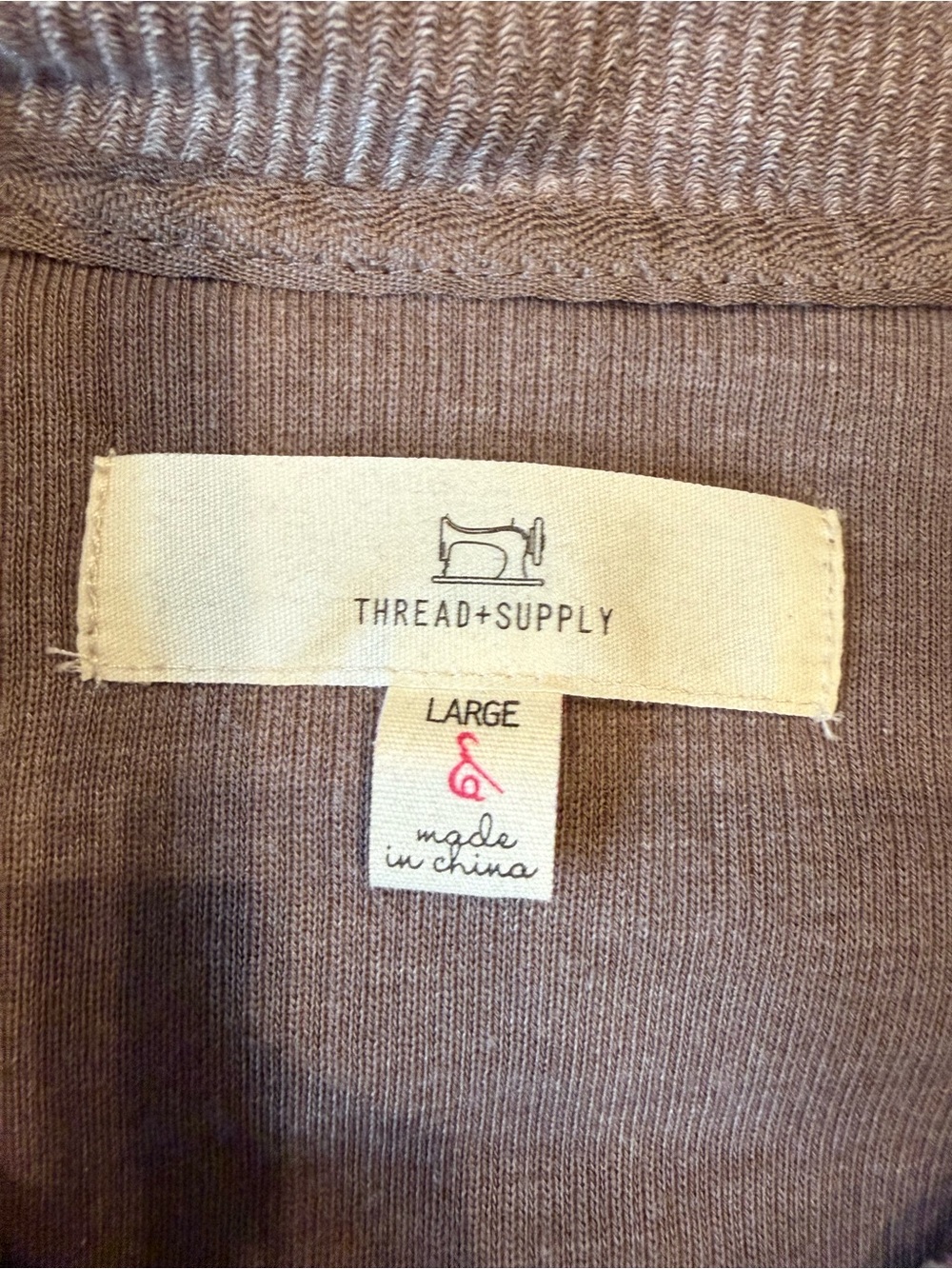 Thread +supply shacket size large like‎ new! - Picture 2 of 5